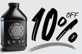 Знижка 10% на всі фотополімери при купівлі LCD принтера