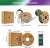 ERYONE Silk Dual-Color PLA, Purple & Green