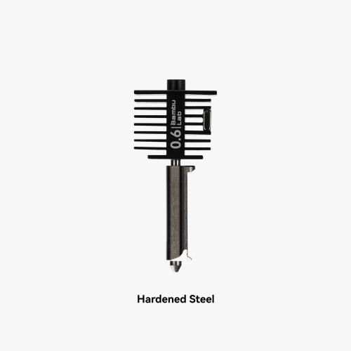 X1/P1 Hotend with Nozzle - 0.6mm Hardened Steel