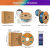 ERYONE Silk Tri-Color PLA, Purple & Blue Green & Burn Orange